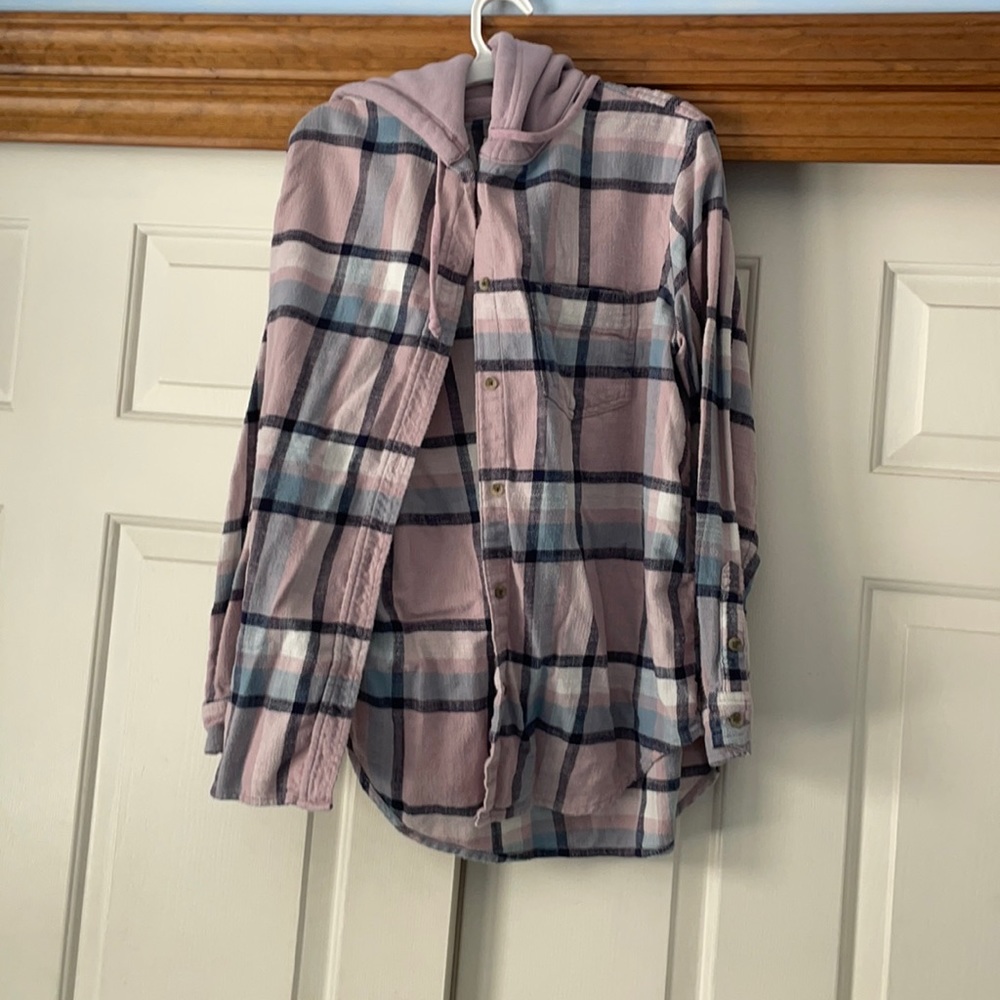 Comfy button up sweatshirt